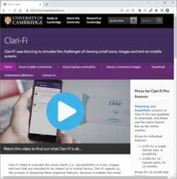 Clari-Fi screenshot